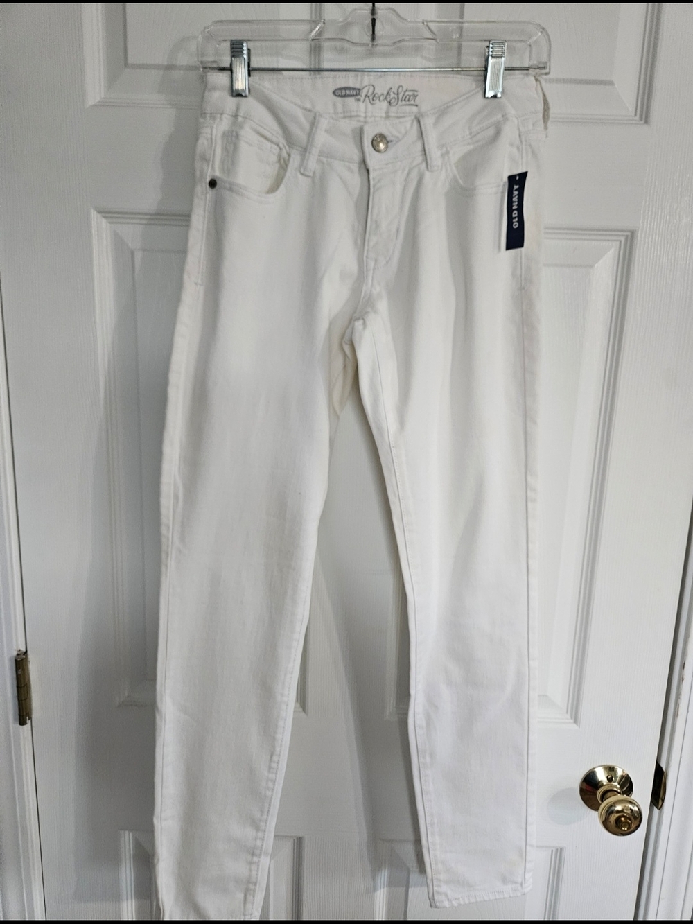 Old Navy White Women’s Skinny Jeans